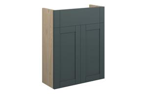Abbi 500mm Slim Basin Unit - Matt Green Camo (Oak Cab)
